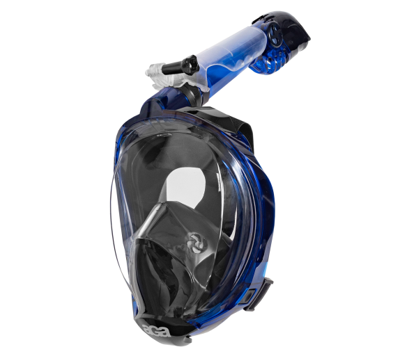 Aga Celoobličejová šnorchlovací maska S/M Tmavě modrá