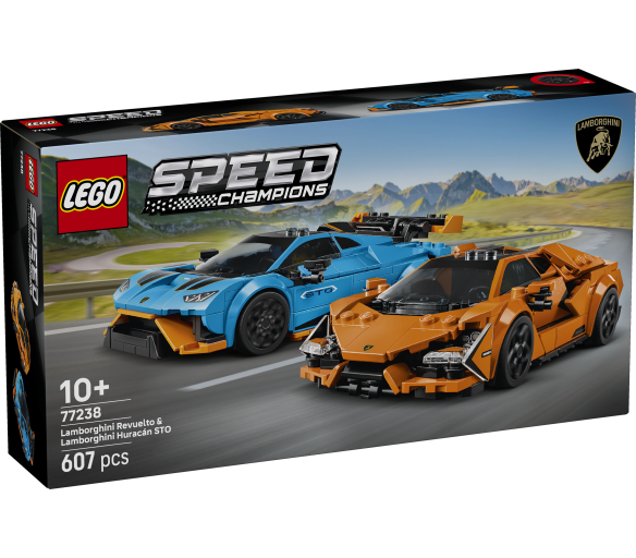 LEGO® Speed Champions 77238 Lamborghini Revuelto a Huracán STO