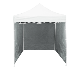 Aga Bočnice k prodejnímu stánku 3x2m Šedá