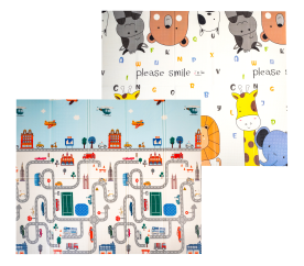 Aga4Kids Dětská skládací pěnová podložka 200x180 cm - II. JAKOST