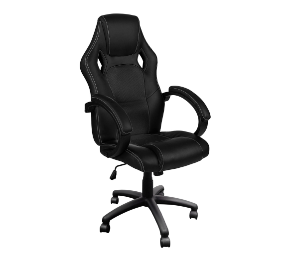 Aga Herní židle Racing MR2070 Černo - Černé