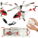 RC vrtulník SYMA S107H  2,4GHz RTF červený 2DZ041 - II. JAKOST