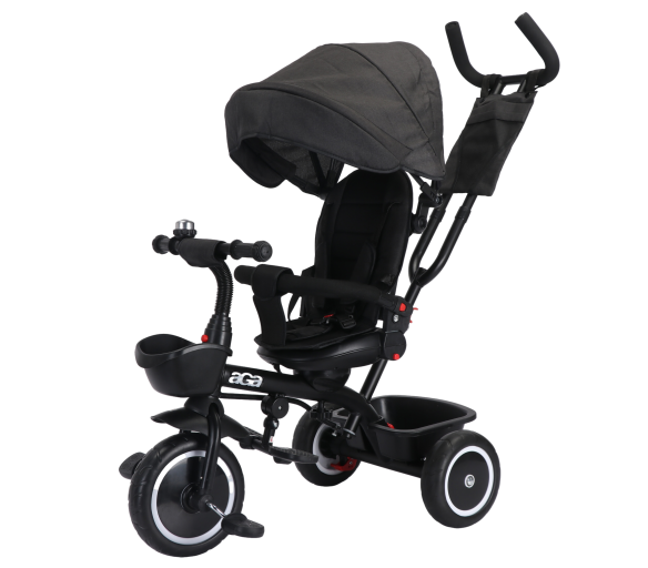 Aga Multifunkční tříkolka Černá 2DZ071