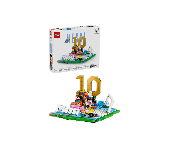 LEGO® Editions 43011 Lionel Messi – Hvězdné momenty fotbalu