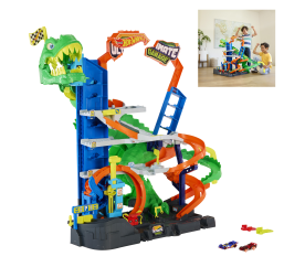 Hot Wheels City Ultimate T-Rex Garage 2026 JHL98