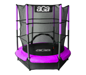 Aga Dětská trampolína 140 cm Purple + ochranná síť