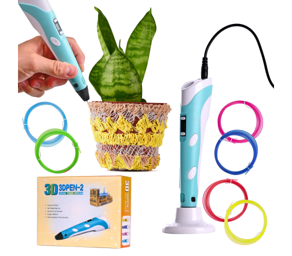 Aga 3D Pero s příslušenstvím - 90 metrů náplní 2DZ201 - II. JAKOST