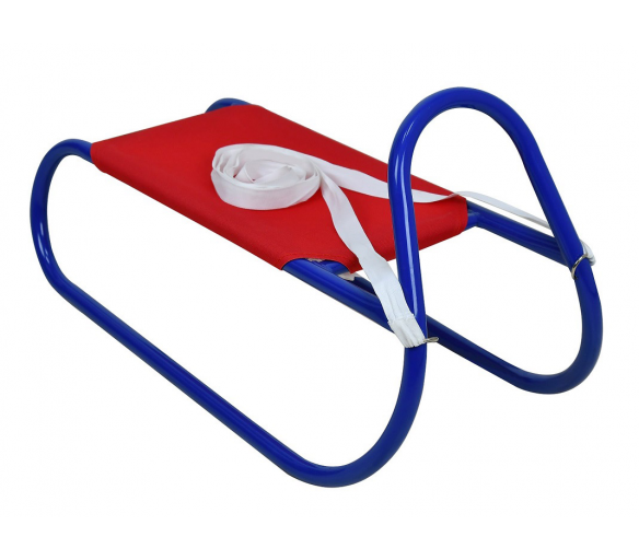 Rulyt Kovové sáně Červeno-modré