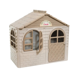 Doloni Dětský zahradní domeček Světle hnědý