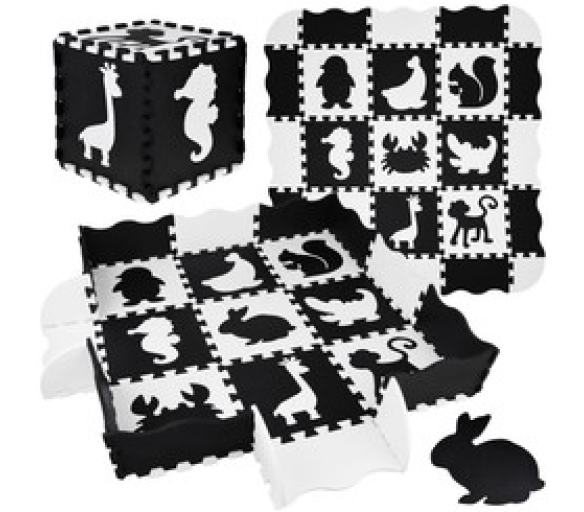 Kontrastní podložka z puzzle - Zvířatka ZA4783