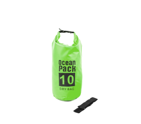 Aga Vodotěsný vak 10 l Zelený