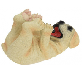 Držák na víno ležící štěně retrívr - EXCELLENT