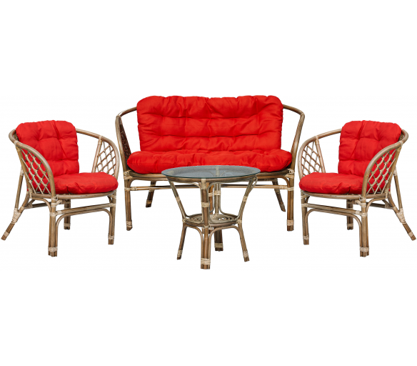 Aga Ratanová sestava BAHAMA Grey Red