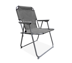 Aga Skládací křeslo OXFORD MR2124 Šedé