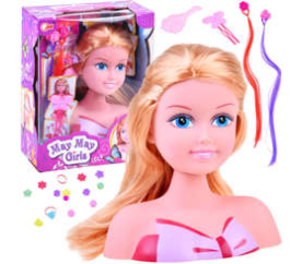 Kadeřnická hlava ZA3940 - Blondýna