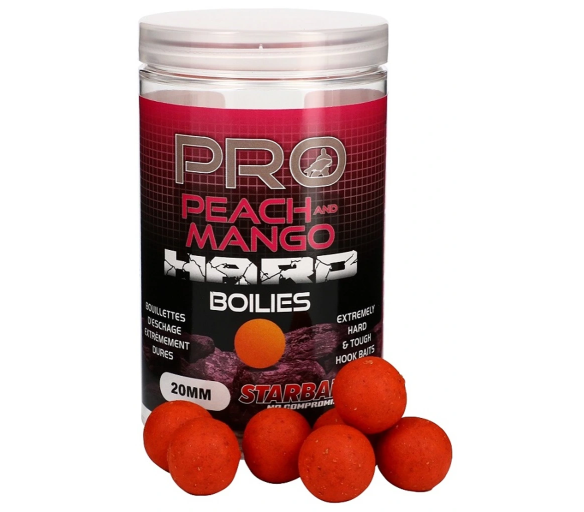 Starbaits Probiotic Peach Mango Hard 20mm 200g