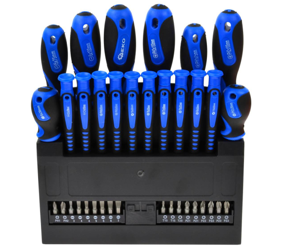 Geko Sada šroubováků a bitů 36ks