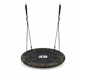 Aga Závěsný houpací kruh 90 cm Maskáčový