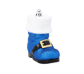 Aga 2x Vánoční ozdoba Bota Modrá