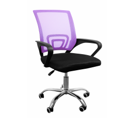Aga Kancelářské křeslo DAZ775 Černo - Fialové