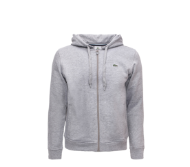 Lacoste Mikina HOODIES Grey Melange