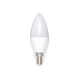 LED žárovka C37 - E14 - 3W - 270 lm - studená bílá