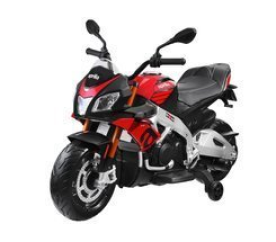 Elektrická motorka Aprilia Tuono V4 PA0257 Černá