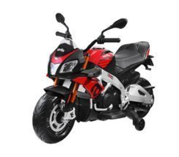 Elektrická motorka Aprilia Tuono V4 PA0257 Černá