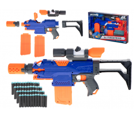 Aga4Kids Dětská pistole s puškohledem Blaze Storm + 48 nábojů