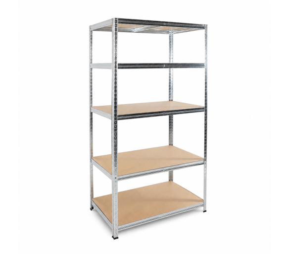 Linder Exclusiv Kovový regál 180x90x40 cm 5 polic
