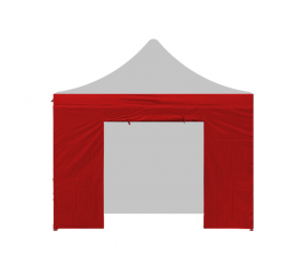 Aga Bočnice s dveřmi PARTY 3x3 m Red