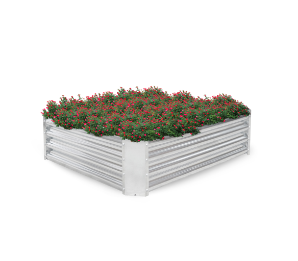 Aga Vyvýšený záhon 120x90x30 cm pozinkovaná ocel