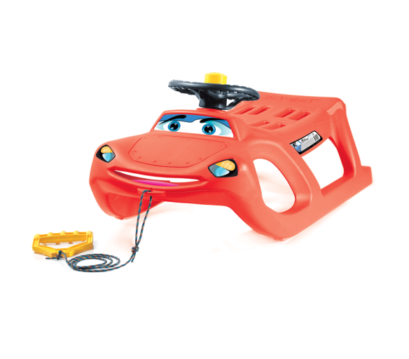 Prosperplast Sáňky Zigi-Zet Steering Červené