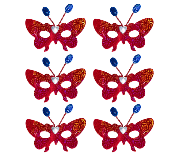 Aga4Kids Dětské škrabošky DS942R 6 ks