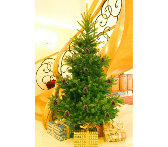 Umělý vánoční stromek - Smrk přírodní 120 cm