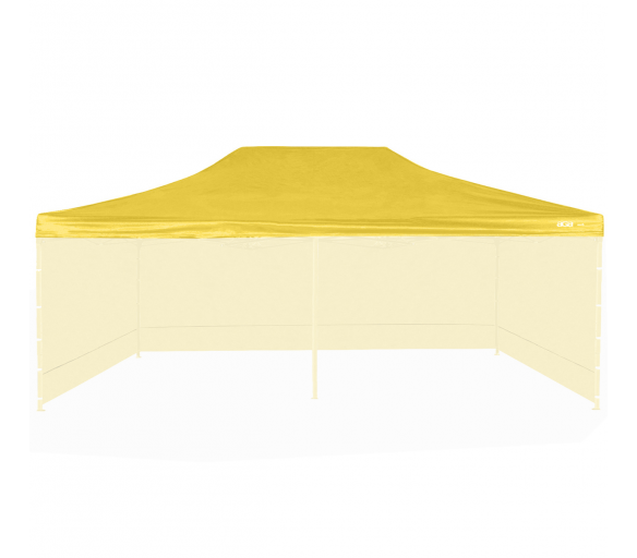 Aga Střecha k prodejnímu stánku 3x6m Žlutá