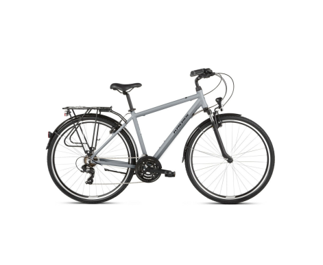 KROSS Pánské kolo Trans 1.0 L 28" Šedé