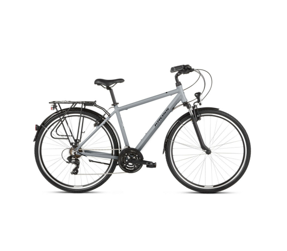 KROSS Pánské kolo Trans 1.0 L 28" Šedé
