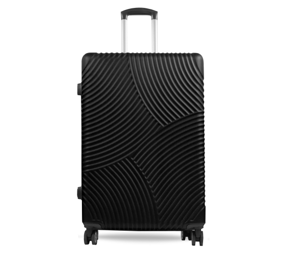 Aga Travel Cestovní kufr 76x50x30 cm CZ093 Černý
