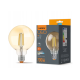 LED žárovka filament AMBER - E27 - 7W - G95 - stmívatelná - teplá bílá