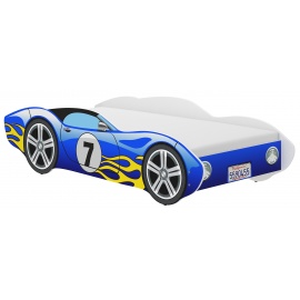 Wooden Toys Dětská postel Corvette 140x70 cm Blue