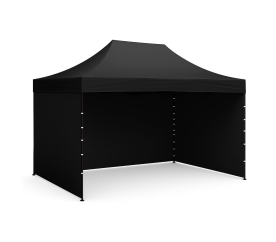 Aga Nůžkový stánek PARTY 3x4,5m Černý