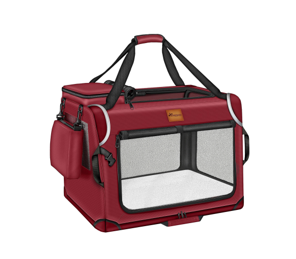 Tresko Přepravka pro psy a kočky 83x58x58 cm Červená