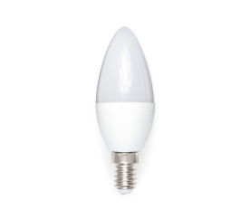 LED žárovka C37 - E14 - 8W - 680 lm - neutrální bílá