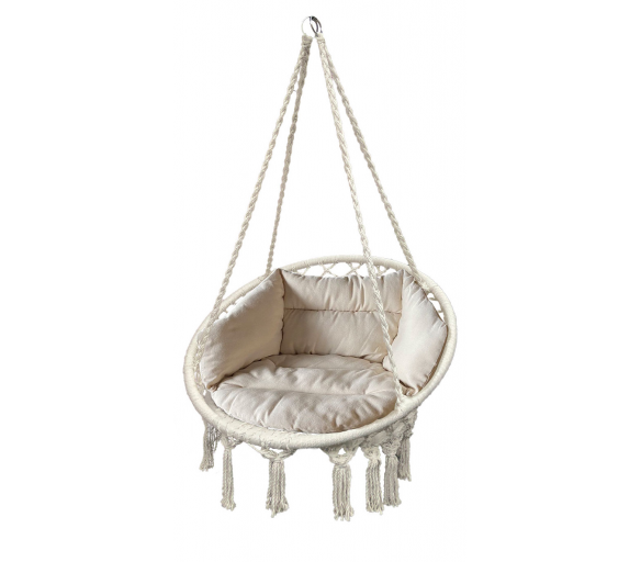 Linder Exclusiv Závěsné křeslo MC4397 Béžové