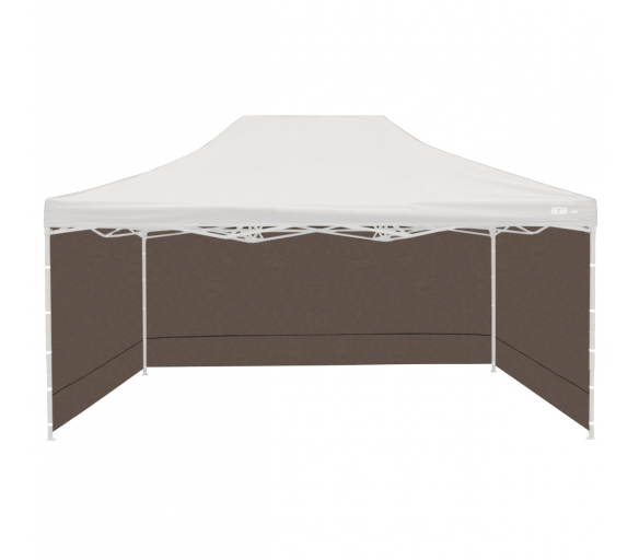 Aga Bočnice k prodejnímu stánku 3x4,5m Hnědá