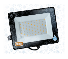 LED reflektor IVO-2 100W - teplá bílá
