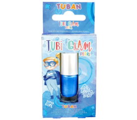 Tuban Tubi Glam lak na nehty pro děti modrý perleťový 5ml ZA5648 univerzální