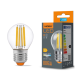 LED žárovka filament - E27 - 6W - G45 - neutrální bílá