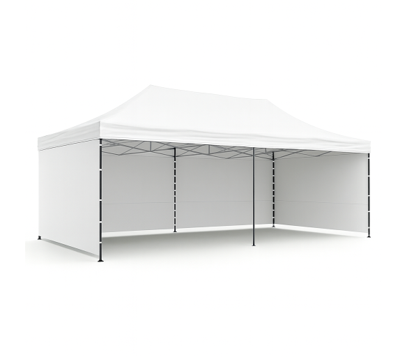 Aga Nůžkový stánek 3x6m Bílý